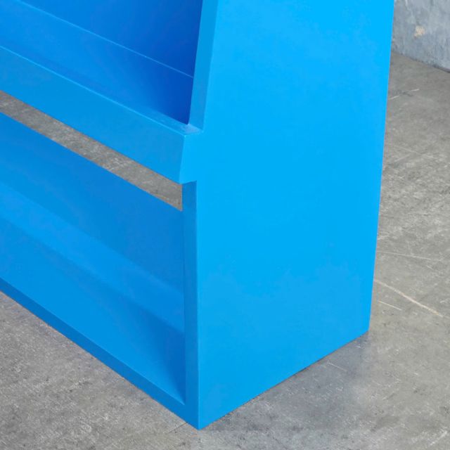 Kệ để sách mầm non gỗ cao su nhiều màu KGS014