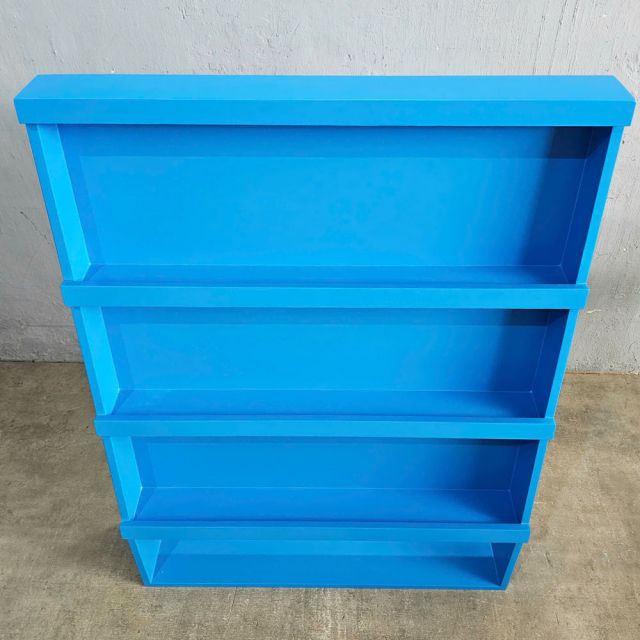 Kệ để sách mầm non gỗ cao su nhiều màu KGS014