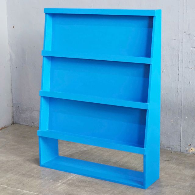 Kệ để sách mầm non gỗ cao su nhiều màu KGS014