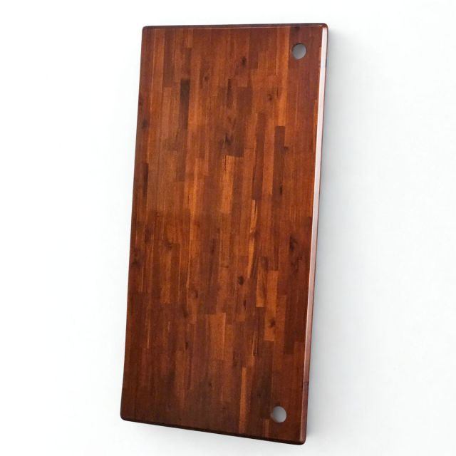 Mặt bàn chữ nhật vát cạnh 160x80cm gỗ tràm MB058