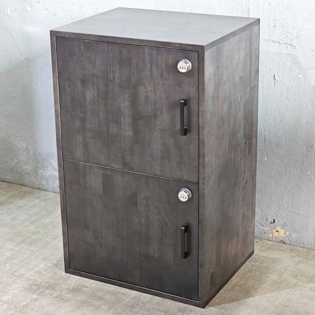 Tủ cá nhân khóa ren số 40x50x80cm gỗ cao su THSL011