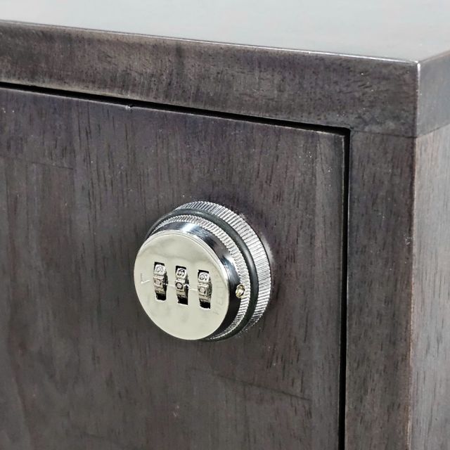 Tủ cá nhân khóa ren số 40x50x80cm gỗ cao su THSL011