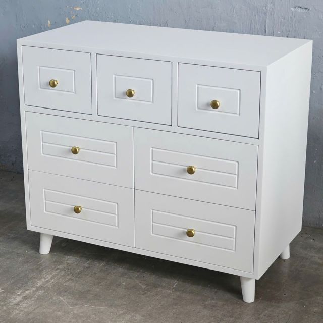 Tủ đồ phòng ngủ 90x45x80cm gỗ cao su TQA68071