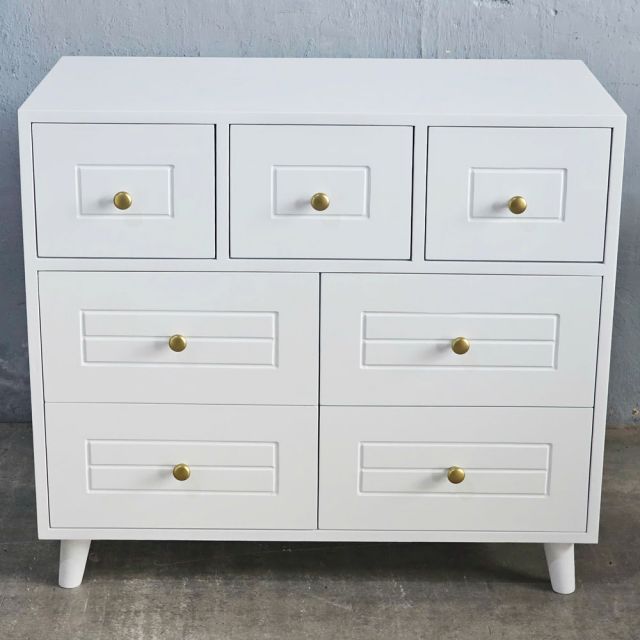 Tủ đồ phòng ngủ 90x45x80cm gỗ cao su TQA68071