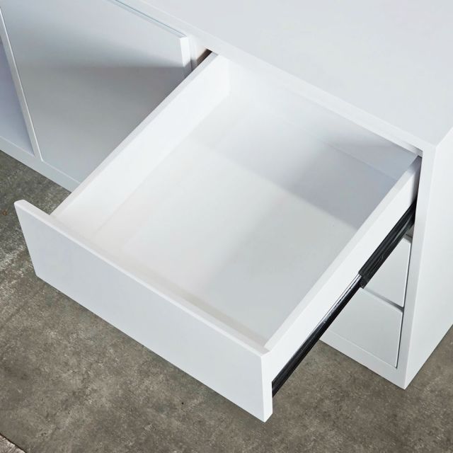 Tủ hồ sơ 160x45x63cm gỗ cao su THS68091