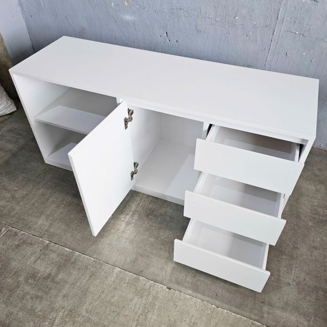 Tủ hồ sơ 160x45x63cm gỗ cao su THS68091