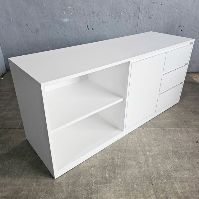 Tủ hồ sơ 160x45x63cm gỗ cao su THS68091