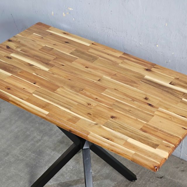 Bàn ăn chữ nhật 120x70cm gỗ tràm BA68263