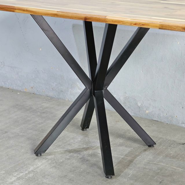 Bàn ăn chữ nhật 120x70cm gỗ tràm BA68263