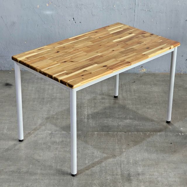 Bàn ăn chữ nhật 120x70cm gỗ tràm chân hệ OMA I BA68264