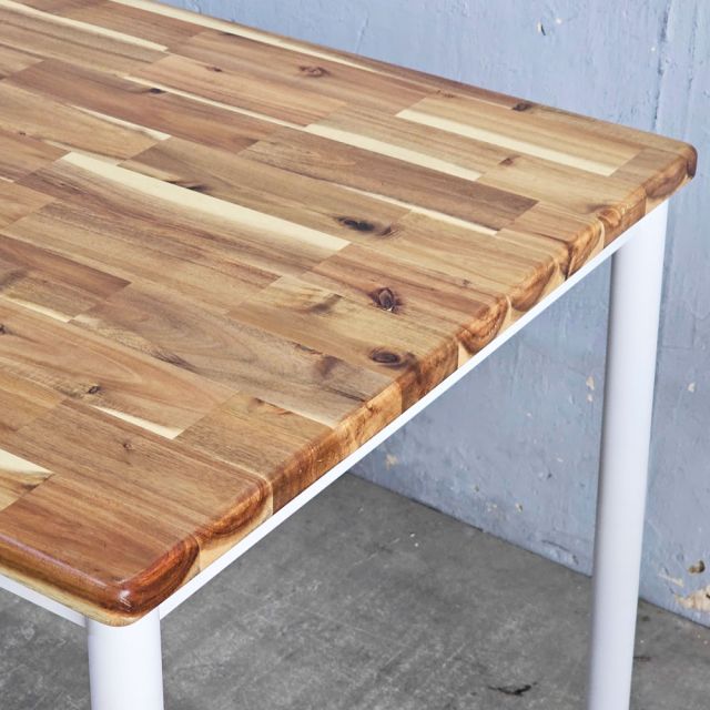 Bàn ăn chữ nhật 120x70cm gỗ tràm chân hệ OMA I BA68264