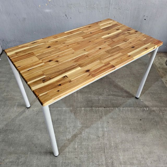 Bàn ăn chữ nhật 120x70cm gỗ tràm chân hệ OMA I BA68264