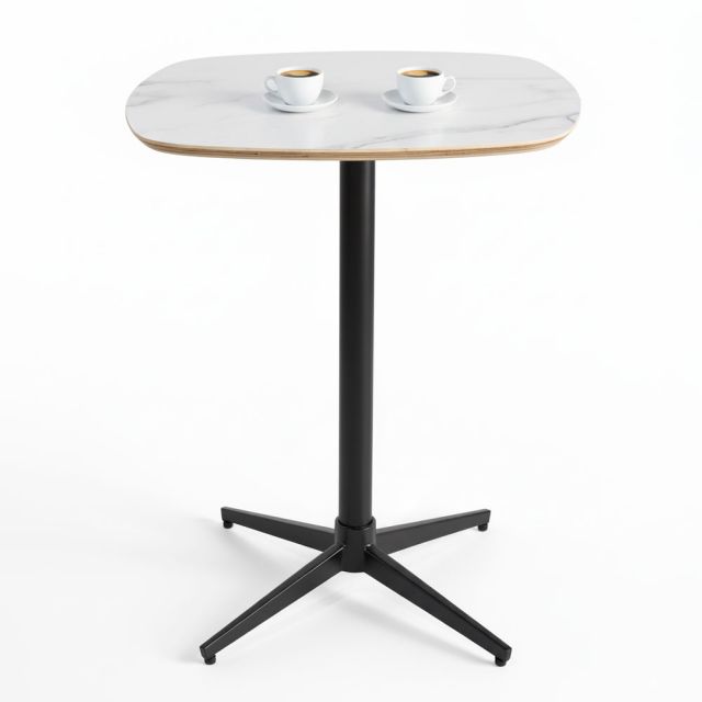 Bàn cafe 60x60cm gỗ plywood vân giả đá CFD68276 Bàn cafe 60x60cm gỗ plywood vân giả đá CFD68276