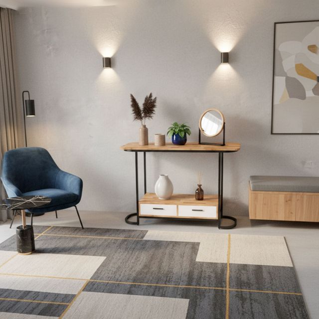 Bàn Console 120x40x85cm gỗ cao su CST111