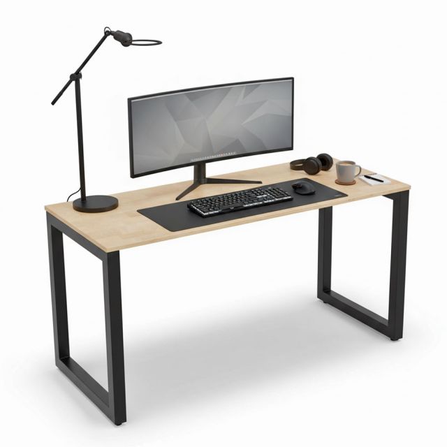 Bàn làm việc 140x60cm gỗ plywood vân Cut Trunk HBRT117 Bàn làm việc 140x60cm gỗ plywood vân Cut Trunk HBRT117