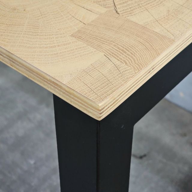Bàn làm việc 140x60cm gỗ plywood vân Cut Trunk HBRT117