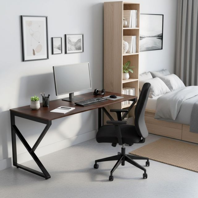 Bàn làm việc 180x70cm gỗ cao su hệ KConcept HBKC055