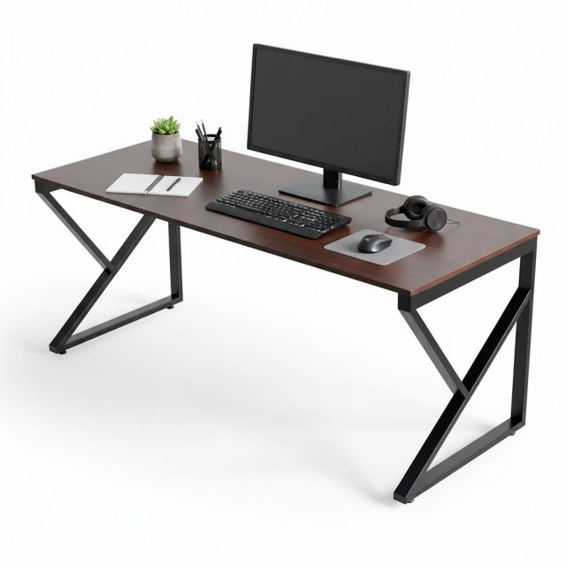 Bàn làm việc 180x70cm gỗ cao su hệ KConcept HBKC055