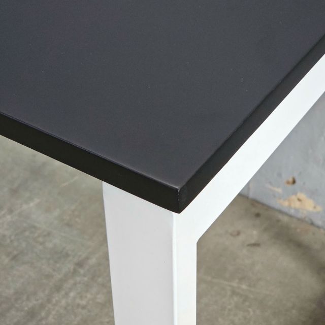 Bàn máy tính liền kệ 120x60cm gỗ cao su COD68065