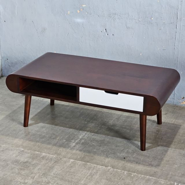 Bàn sofa bo cong 120x60x45cm gỗ cao su TT68336 Bàn sofa bo cong 120x60x45cm gỗ cao su TT68336