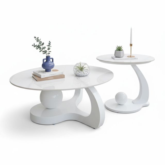 Bộ bàn sofa đôi mặt đá chân sắt TT68307