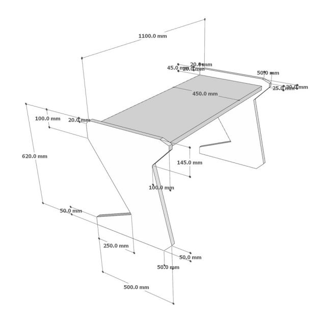 Bàn Studio Pro 160x70cm gỗ tự nhiên SD68030