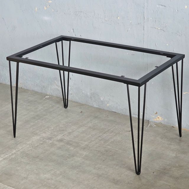 Chân sắt Hairpin 100x60x59cm sơn tĩnh điện CHB68080