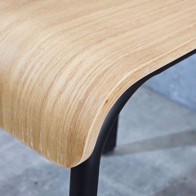 Ghế NEVO khung sắt gỗ plywood GCF306