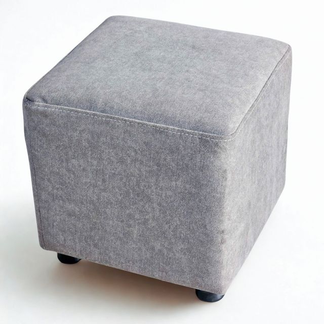 Đôn ghế sofa vuông bọc vải nhung GDSF014