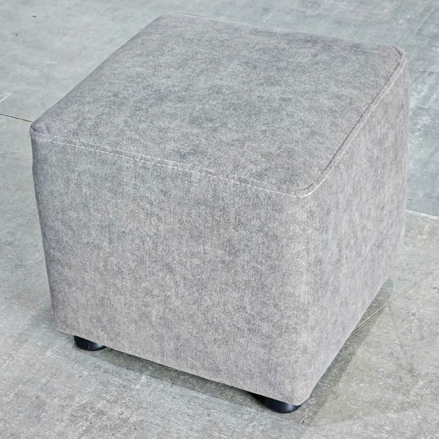 Đôn ghế sofa vuông bọc vải nhung GDSF014