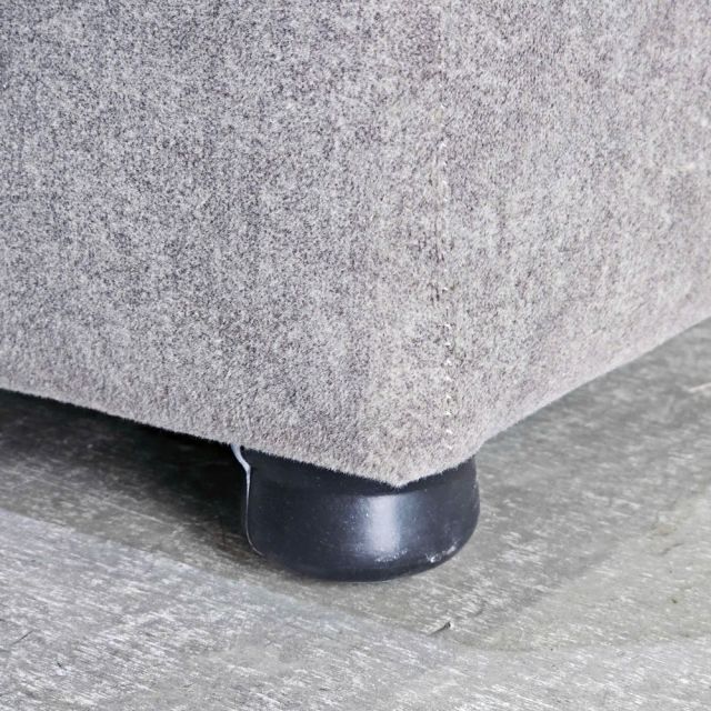 Đôn ghế sofa vuông bọc vải nhung GDSF014