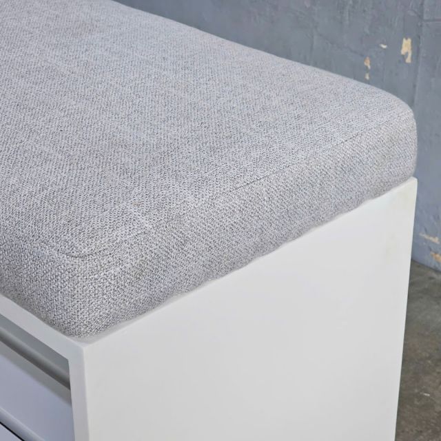 Ghế ngồi thay giày bọc nệm 70x35x45cm gỗ cao su KG68097