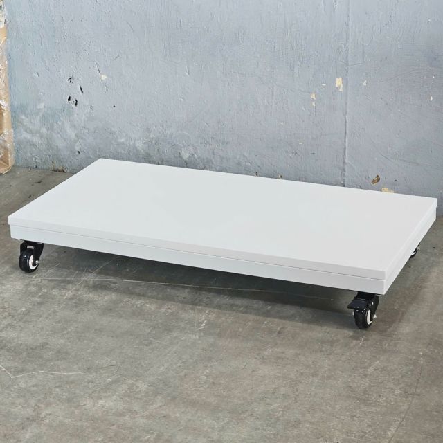 Kệ để hồ thủy sinh di động 80x40cm gỗ cao su KTB68231