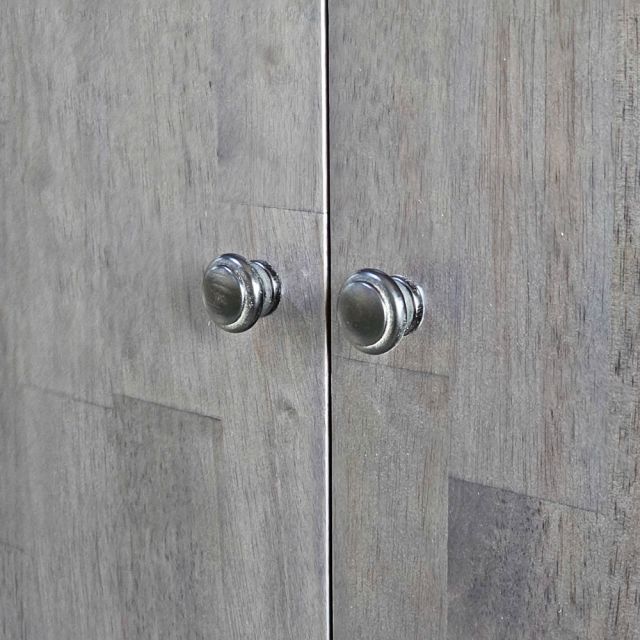 Kệ máy giặt có ngăn tủ 65x42x93cm gỗ cao su KMG68027