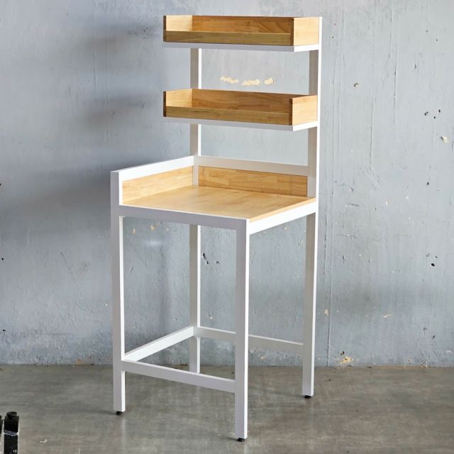 Kệ máy giặt 65x70x180cm gỗ cao su KMG68026