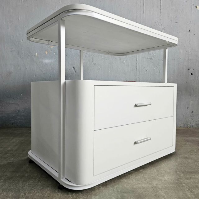 Tủ đầu giường 80x55x70cm gỗ cao su TDG68059