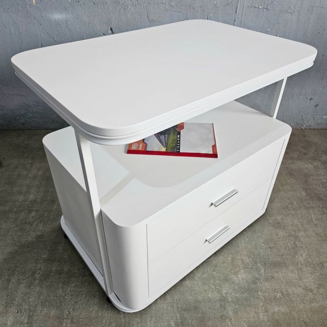 Tủ đầu giường 80x55x70cm gỗ cao su TDG68059