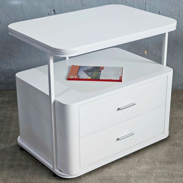 Tủ đầu giường 80x55x70cm gỗ cao su TDG68059