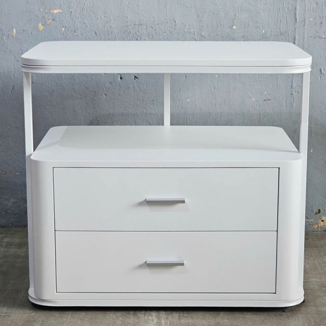 Tủ đầu giường 80x55x70cm gỗ cao su TDG68059