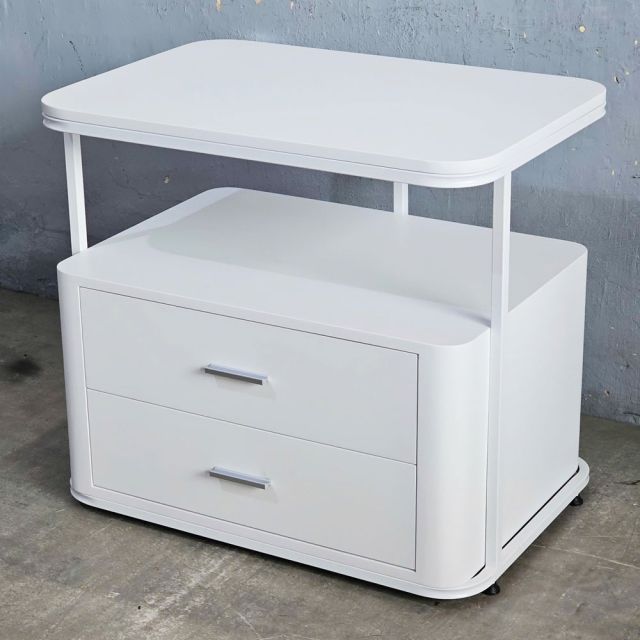 Tủ đầu giường 80x55x70cm gỗ cao su TDG68059