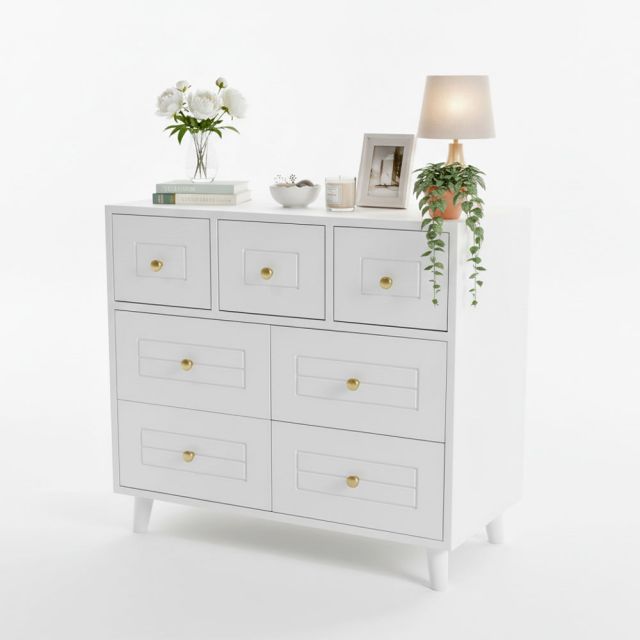 Combo tủ để đồ phòng ngủ gỗ cao su TQA68073