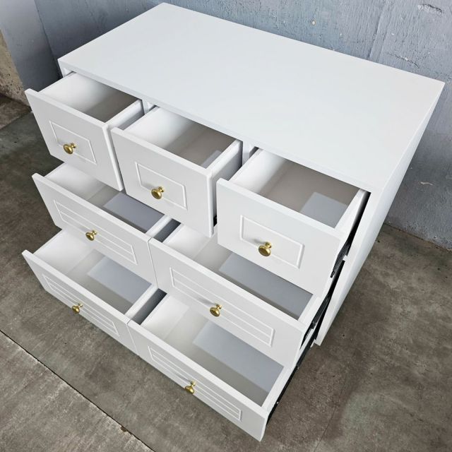 Tủ đồ phòng ngủ 90x45x80cm gỗ cao su TQA68071