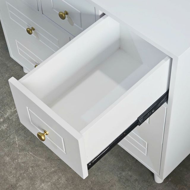 Tủ đồ phòng ngủ 90x45x80cm gỗ cao su TQA68071