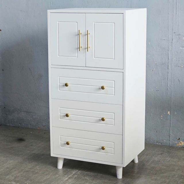 Tủ để đồ phòng ngủ 60x45x120cm gỗ cao su TQA68072