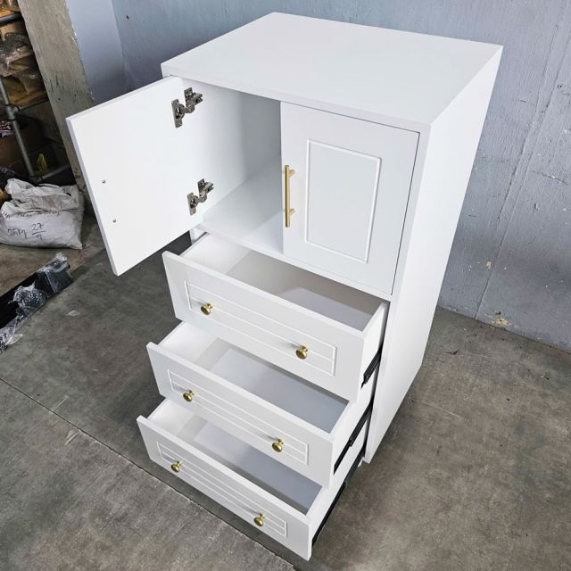 Tủ để đồ phòng ngủ 60x45x120cm gỗ cao su TQA68072