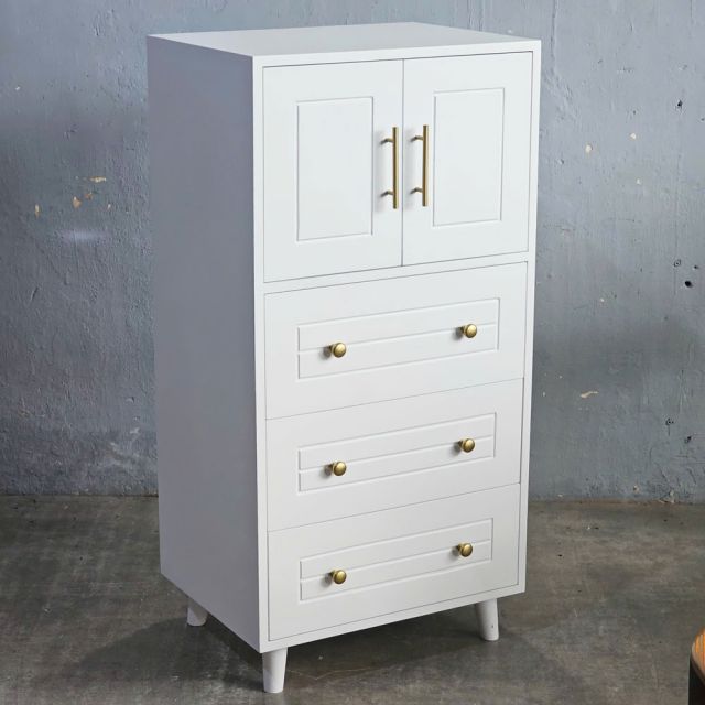 Tủ để đồ phòng ngủ 60x45x120cm gỗ cao su TQA68072