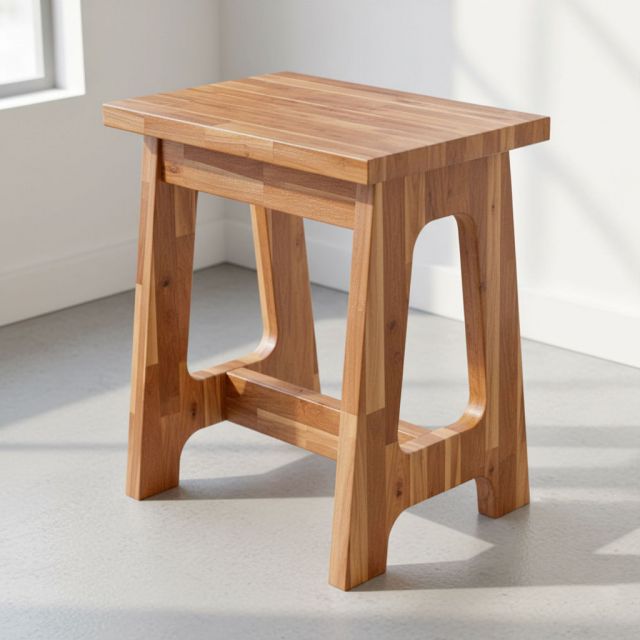 Ghế đôn 40x30x45cm gỗ tràm GCF314