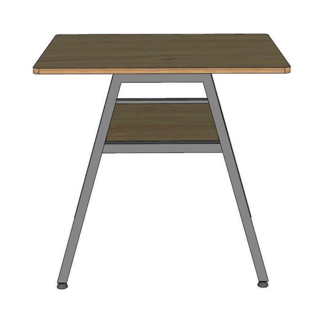 Bàn cafe chữ nhật 80x60cm gỗ plywood CFD68279