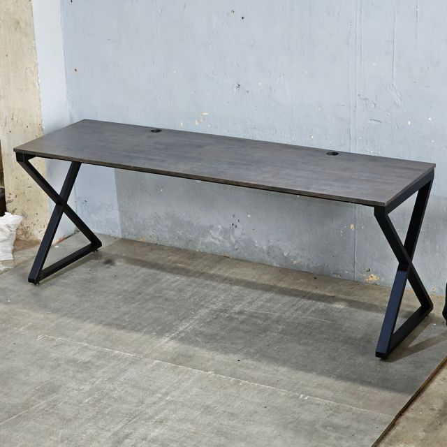 Bàn cụm 2 người 200x60cm gỗ cao su hệ XConcept HBXC054