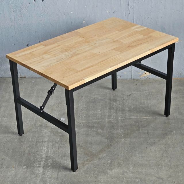 Bàn học trẻ em gấp gọn 80x50cm gỗ cao su PSD043